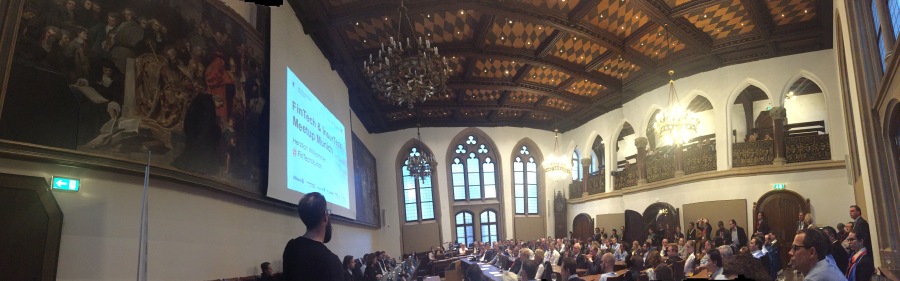Großer Sitzungssaal im Münchner Rathaus 